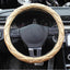 Leather Steering Wheel Covers Crystal Studded Rhinestone Car Steering-Wheel Cover Cases Pink Car Interior Accessories For Girls - Korvel