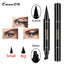 Seal Eyeliner Liquid Pen Quick-Drying Non Smudge Waterproof Eyeliner Double-Ended Eyeliner Beauty Makeup - Korvel