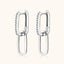 925 Sterling Silver Moissanite Earrings - Korvel