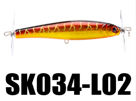 SeaKnight SK034 Señuelo de Pesca Tipo Lápiz - 14.5g 90mm Superficie