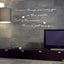 Elegant Acrylic Mirror Surface Wall Sticker - Literary Design