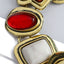 Colorful natural stone crystal glass exaggerated bracelet women's high-end accessory - Korvel