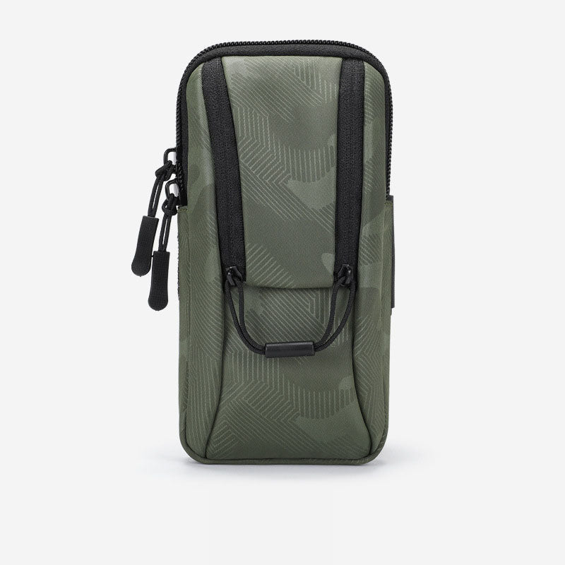 Arm bag for running sports, mobile phone, fitness equipment, wrist bag, outdoor cycling, waterproof arm bag, men's and women's phone bags - Korvel