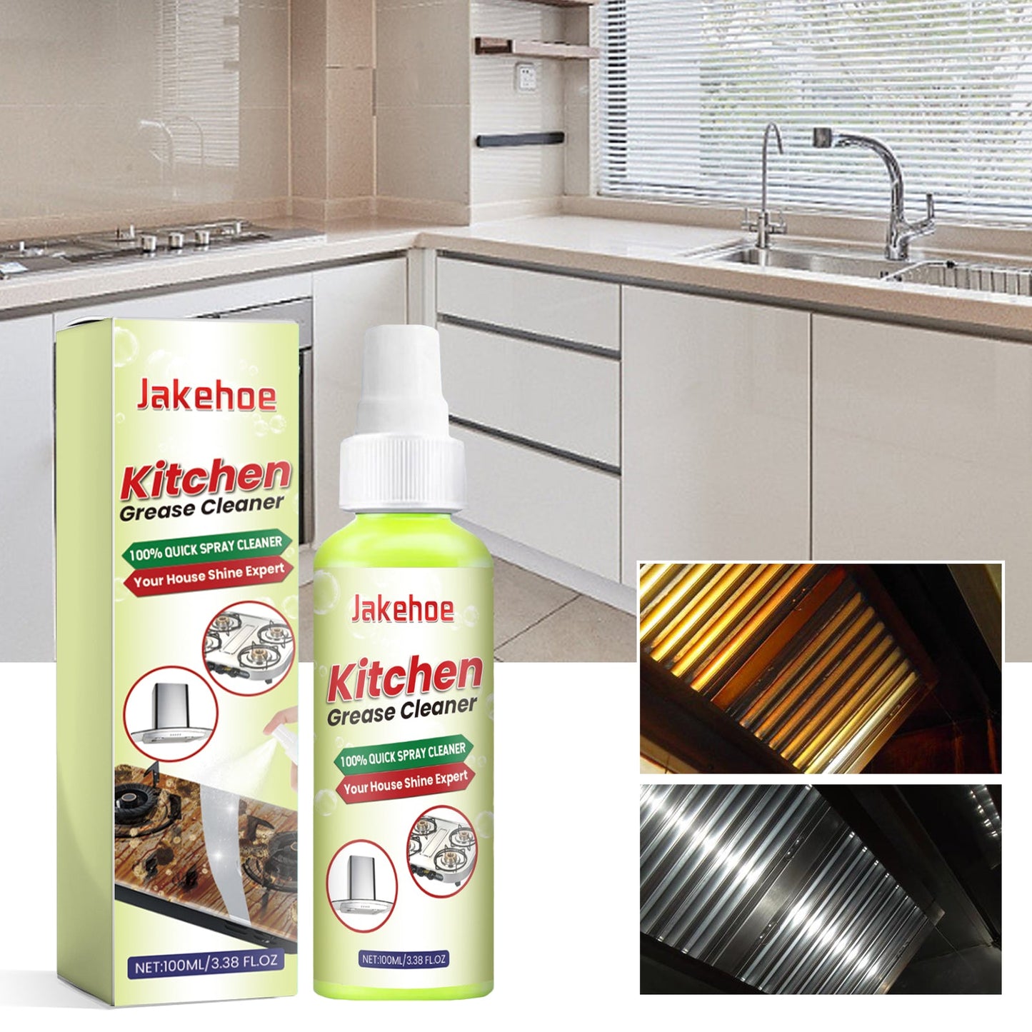 Nettoyant de Cuisine Premium pour Taches Tenaces