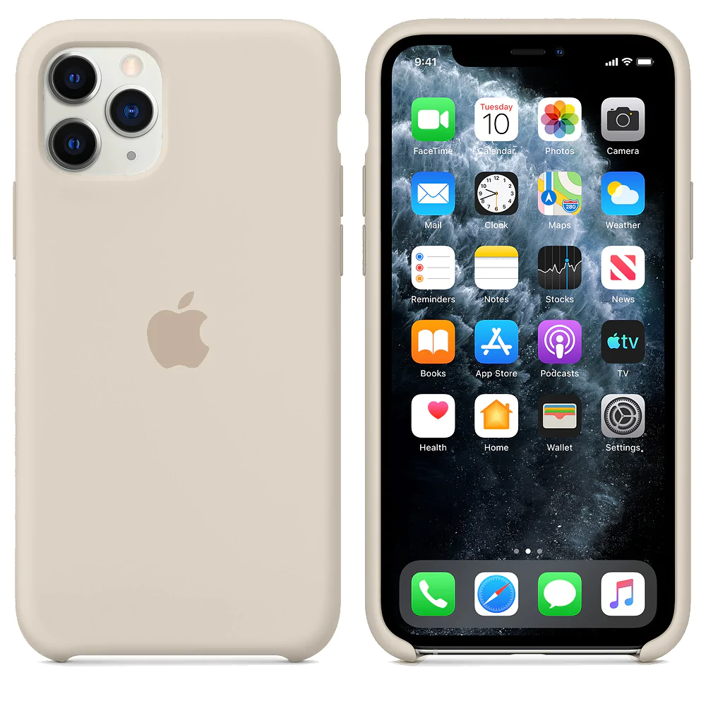 Funda de teléfono móvil de silicona líquida premium para iPhone