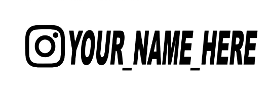New Car Sticker User Name Custom Personalized Vinyl Decals Motorcycle For Customization Needs Remarks Car Sticker - Korvel