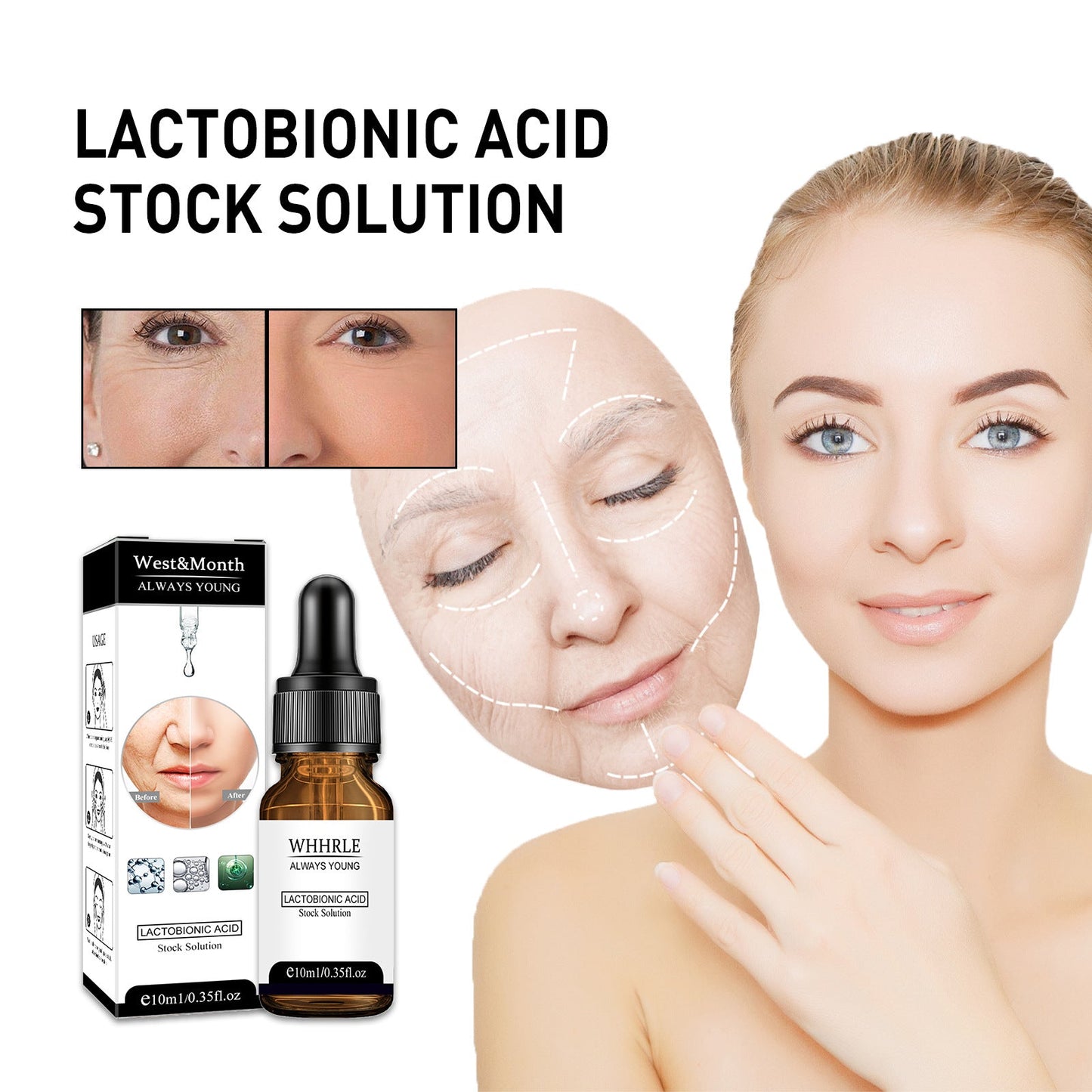Suero Facial Hidratante Premium para Piel Refinada