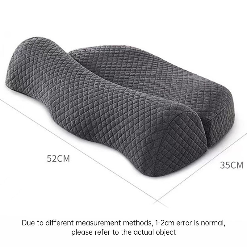 Bed Side Sleeping Pillow Neck Pain Relief Ergonomic Cervical Memory Foam Pillow - Korvel
