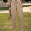 Perfee Textured High Waist Joggers - Korvel
