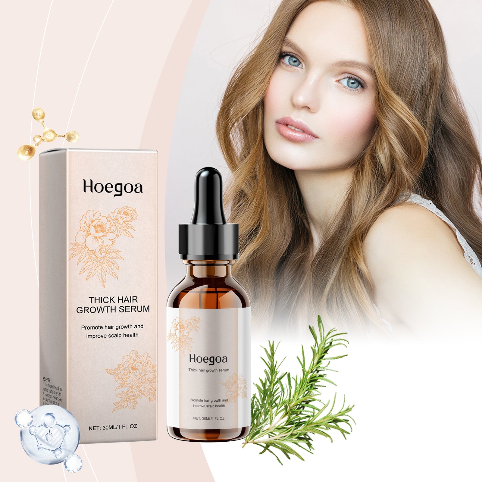 Hair Essence, Dry Hair, Frizz, Prevent Hair Loss, Moisturizing And Smoothing Hair Care Essence - Korvel