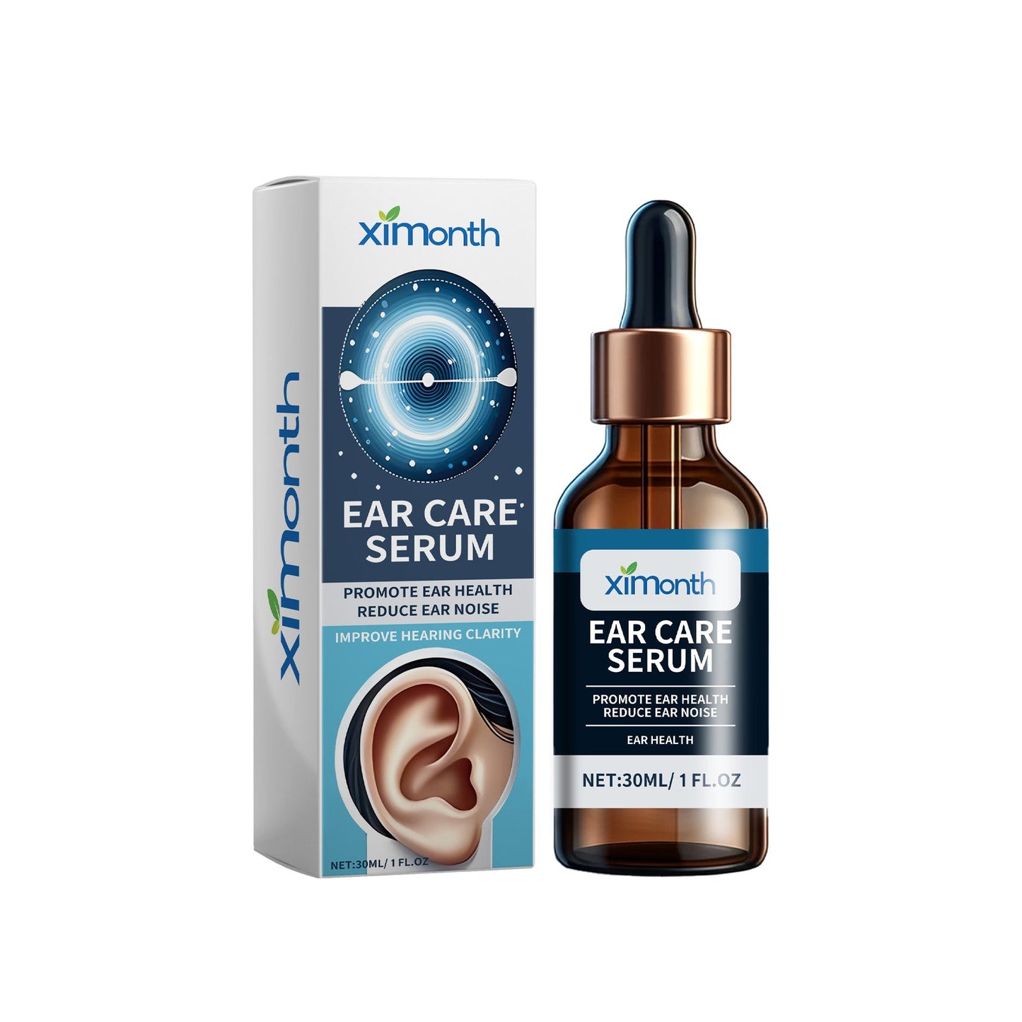Sérum Premium pour le Soin des Oreilles pour le Confort et la Propreté