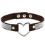 Collar de Rhinestone en Forma de Corazón Harajuku