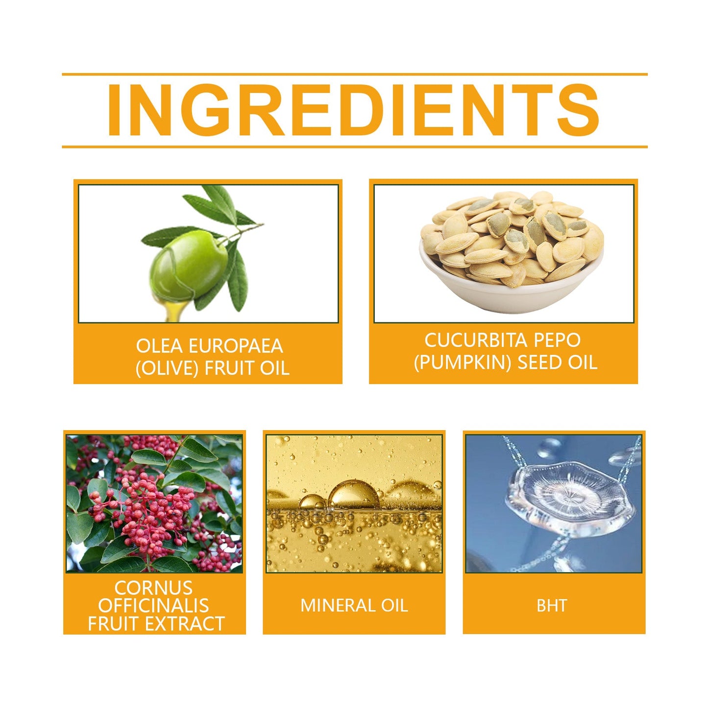 Premium Pumpkin Seed Hair Care Essential Oil