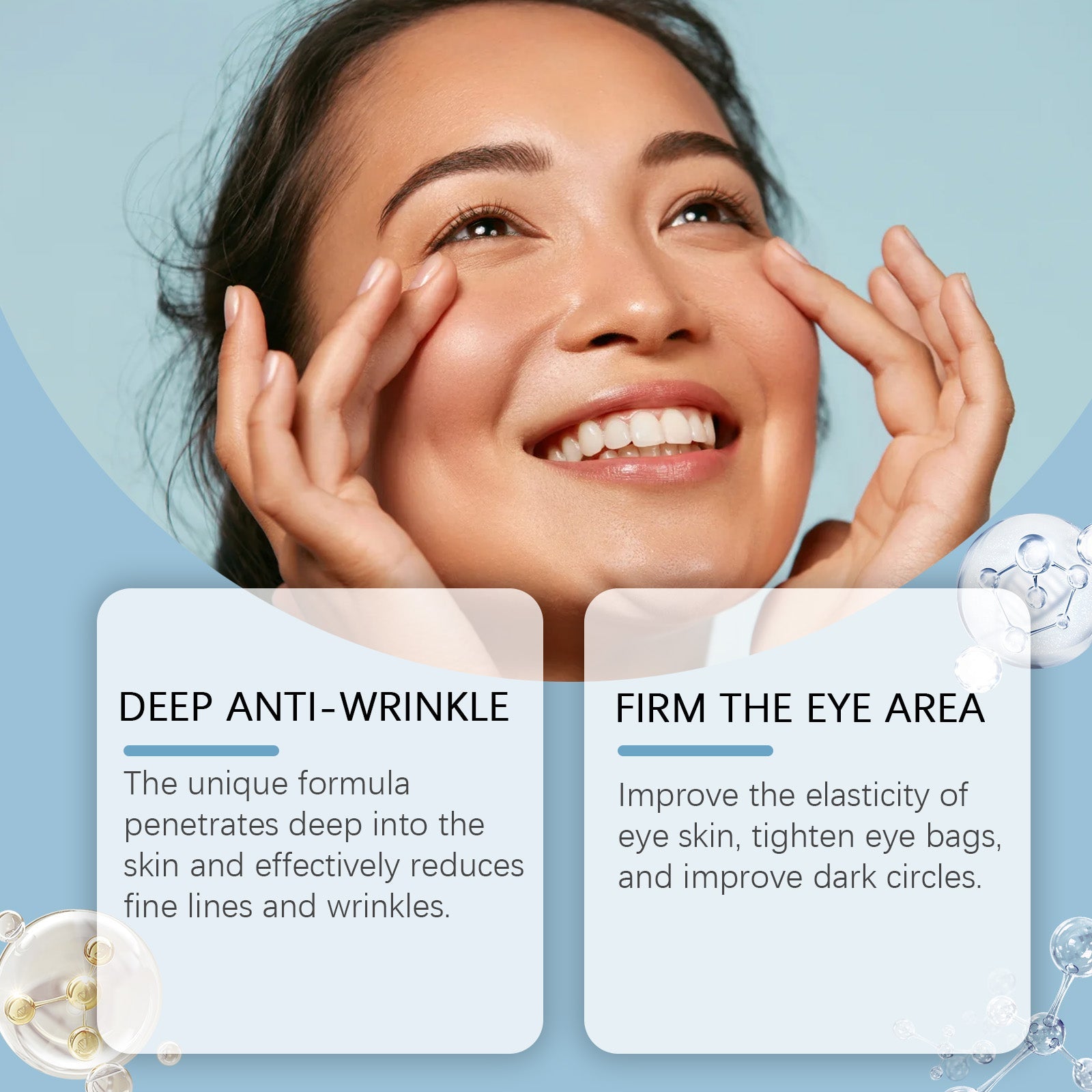 Moisturizing Eye Cream Moisturizes And Firmers The Skin Around The Eyes To Improve The Condition Of Bags Under The Eyes - Korvel