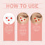 Strawberry Makeup Patch Pie Eye Makeup Patch Face Embellishment Patch Face Embellishment Strawberry Sticker - Korvel