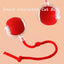 Bite resistant automatic cat teasing ball cat toy ball self fun and stress relieving tool with rope pet supplies jumping ball - Korvel