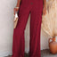 Full Size Decorative Button High Waist Pants - Korvel