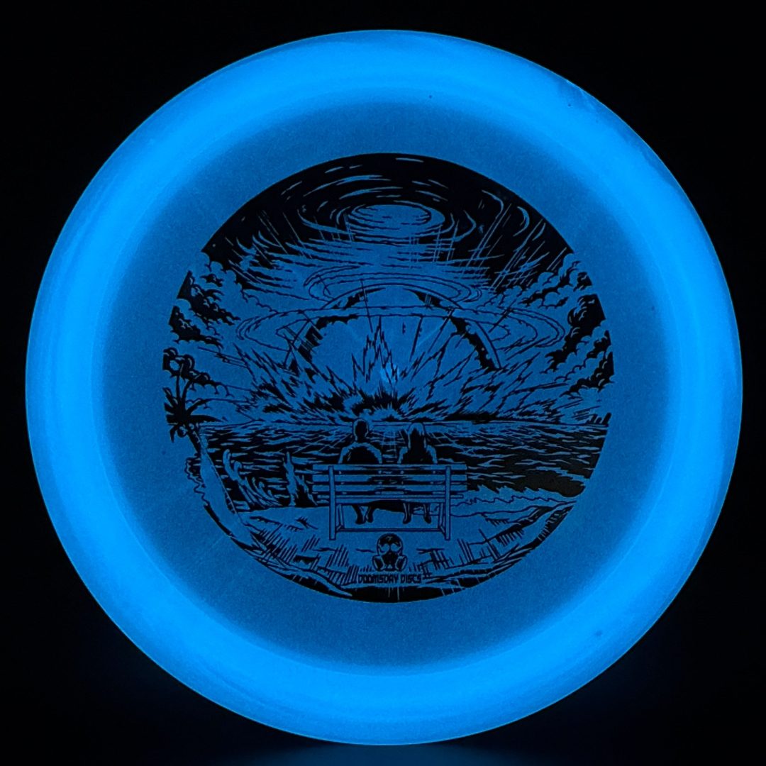 Glow Isolation Cataclysm - Blue Glow Disc Golf Driver
