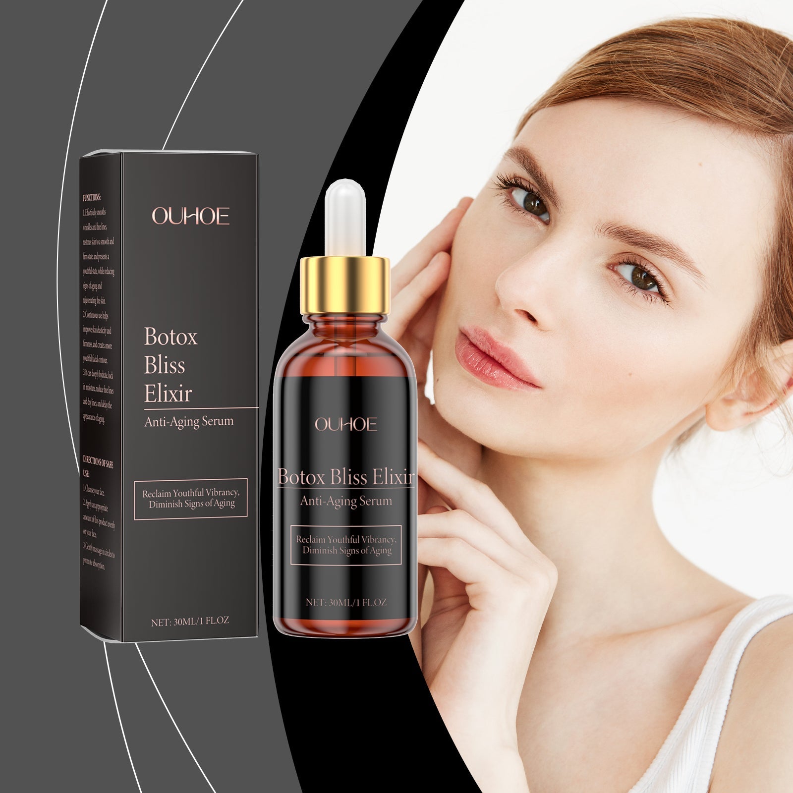 Hydrating Essence Facial Essence Hydrates, Hydrates And Improves Skin, Lightening Fine Lines And Smoothing Skin - Korvel