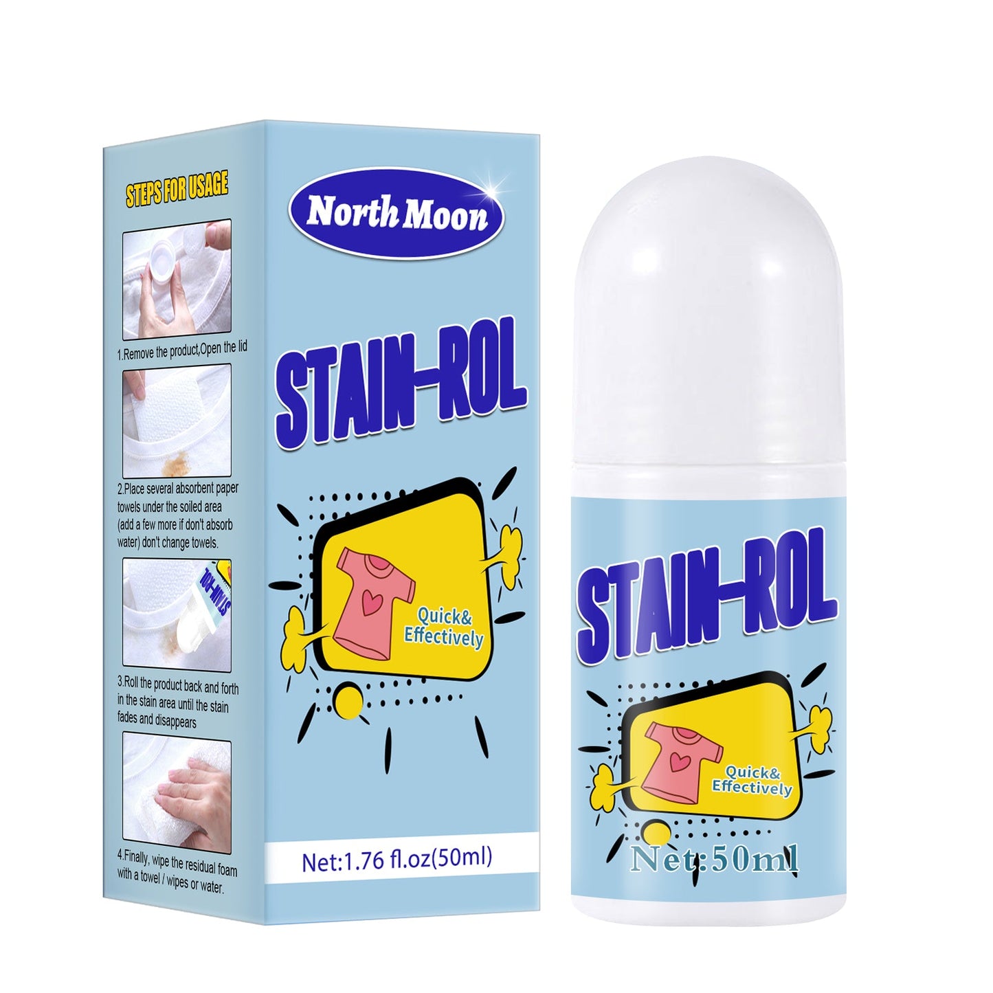 Clothes White Dry Cleaning Ball, Detergent Portable Cloth To Remove All Kinds Of Stains - Korvel