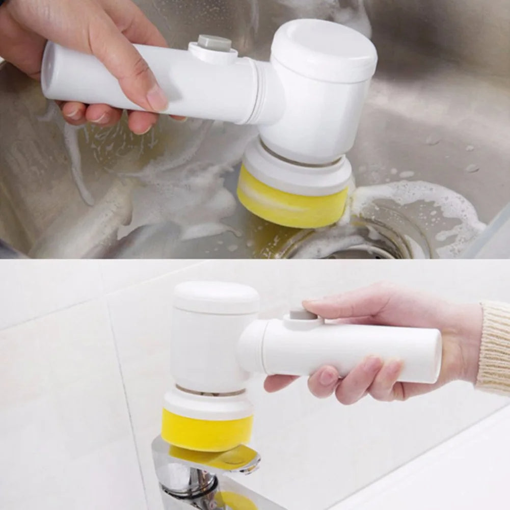 5-in-1 Electric Cleaning Brush for Home Use