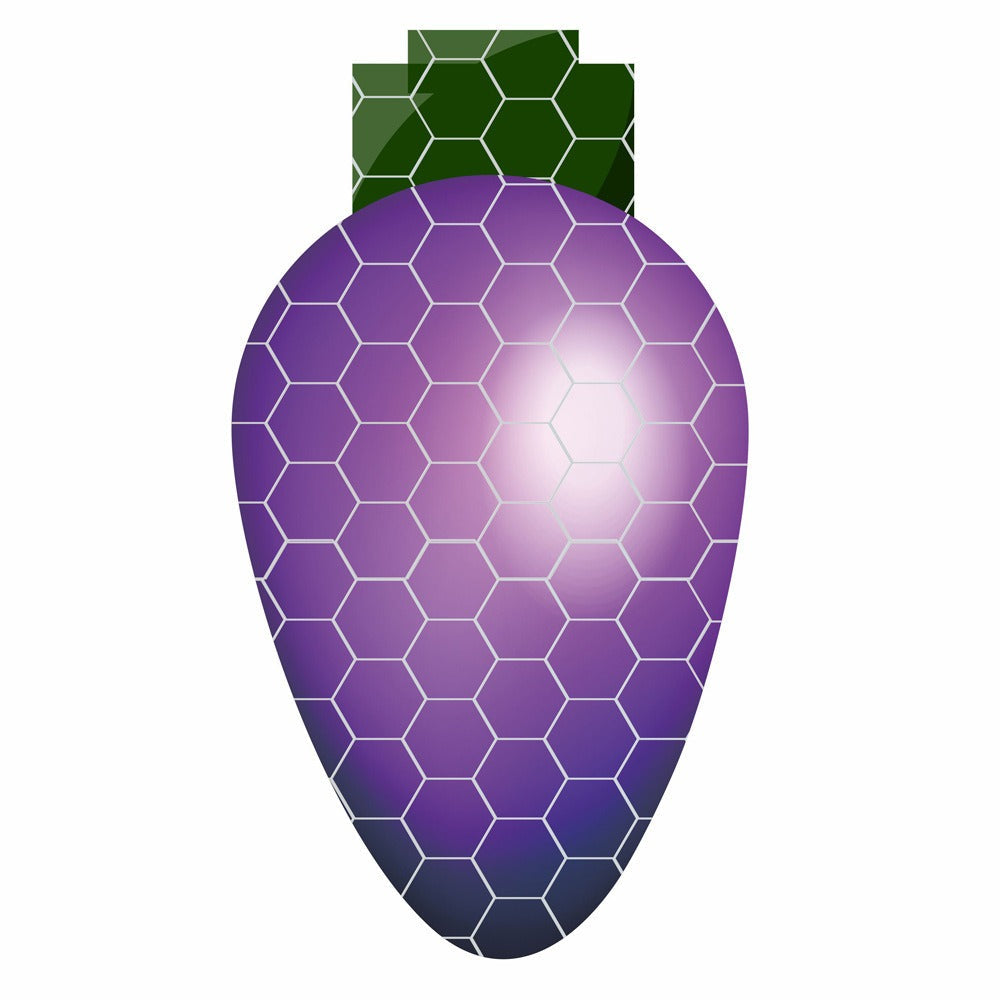 Reflective honeycomb lattice soft magnetic car sticker Easter Easter egg rabbit Santa Claus - Korvel