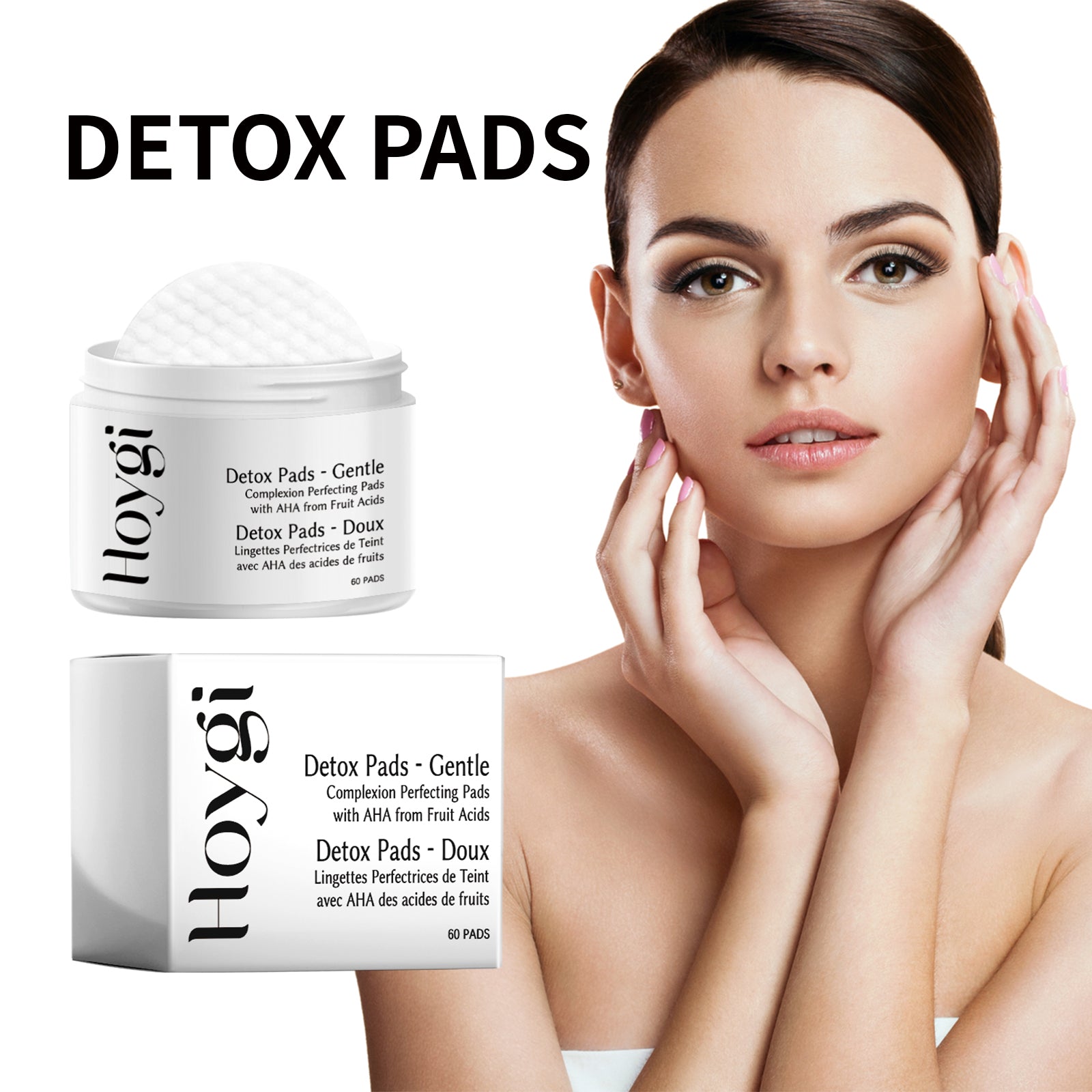 Detox Pads, Mildly Remove Blackheads Silence Is Exquisite Moist Bright Skin Pores - Korvel