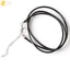 CSJA Vintage Large Natural Stone Sword-Shaped Pendant Jewelry Striped Crystal Agate Tiger Eye Jewelry Pendant Without Chain - Korvel