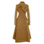 Elegant Slim Fit Women's Wool Coat