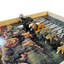 Safari Adventure - Jumbo 24”x48” Horse Racing Game with Integrated Chip Pot for Thrilling Derby Fun - Korvel