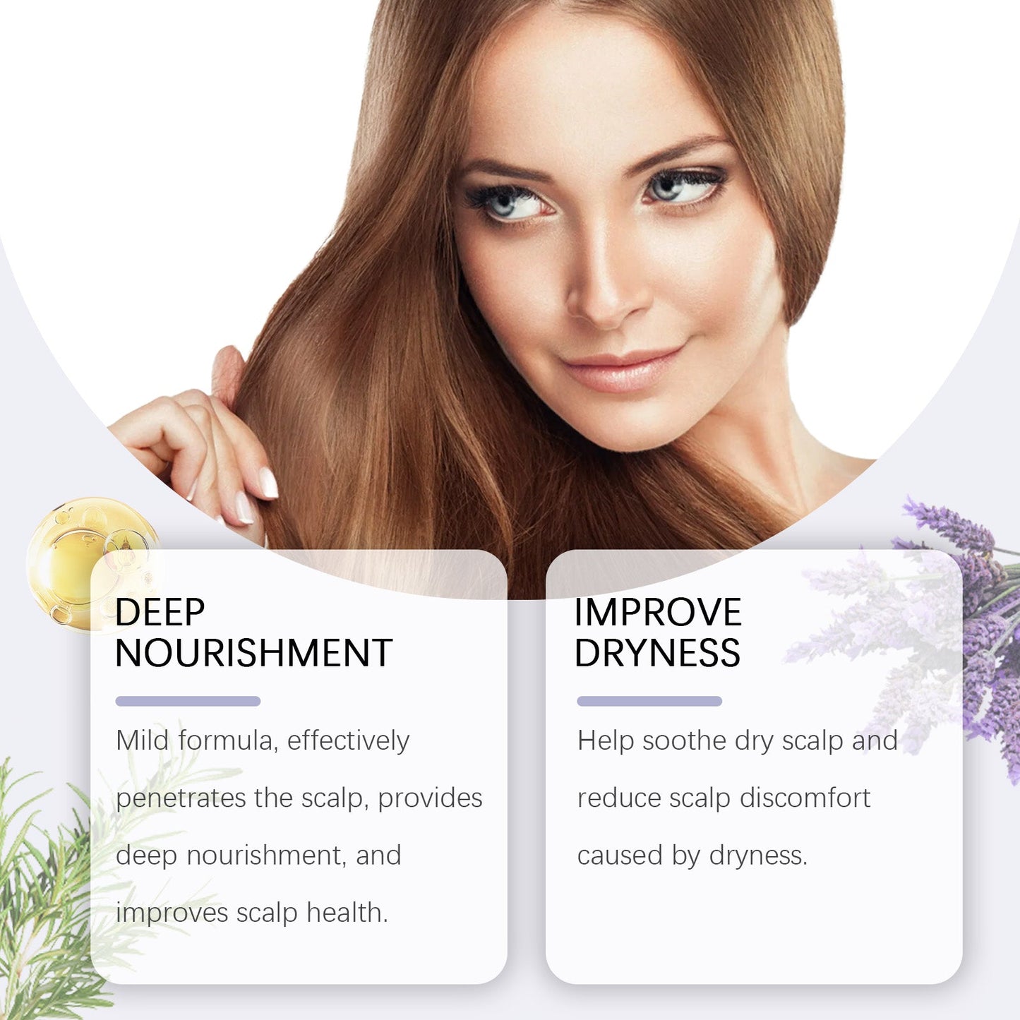 Nourishing Plant Extract Hair Care Essential Oil