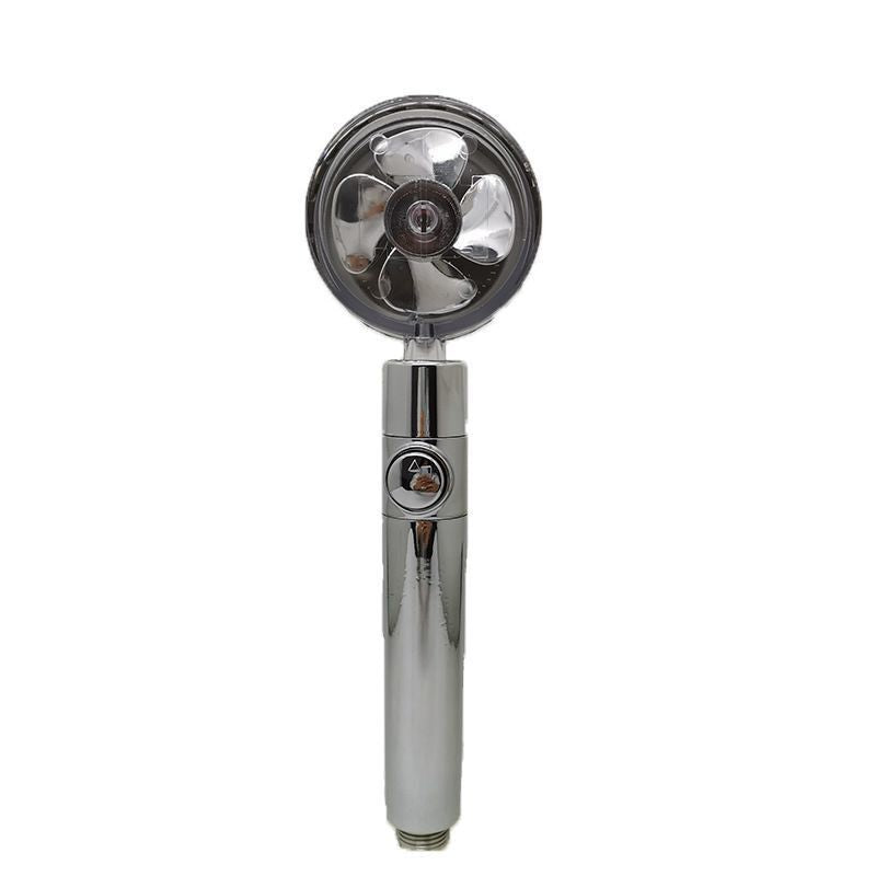 Xiao Man Waist Supercharged Sprinkler Head Dual Turbo Pressurized Propeller Fan Shower Head Shower Head - Korvel