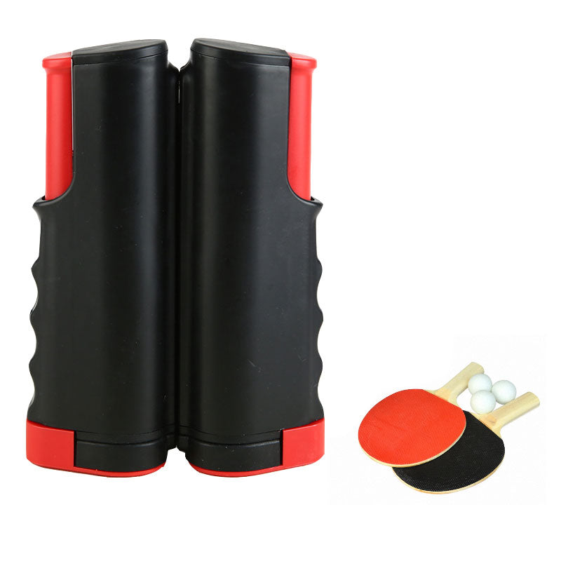 Juego de Tenis de Mesa Portátil con Red Retráctil