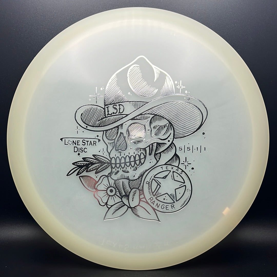 Alpha Glow Texas Ranger Disc Golf Disc