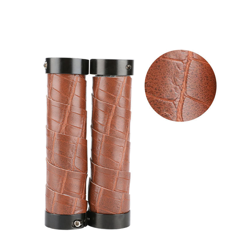 Premium Double-Sided Locking Bicycle Handlebar Grips