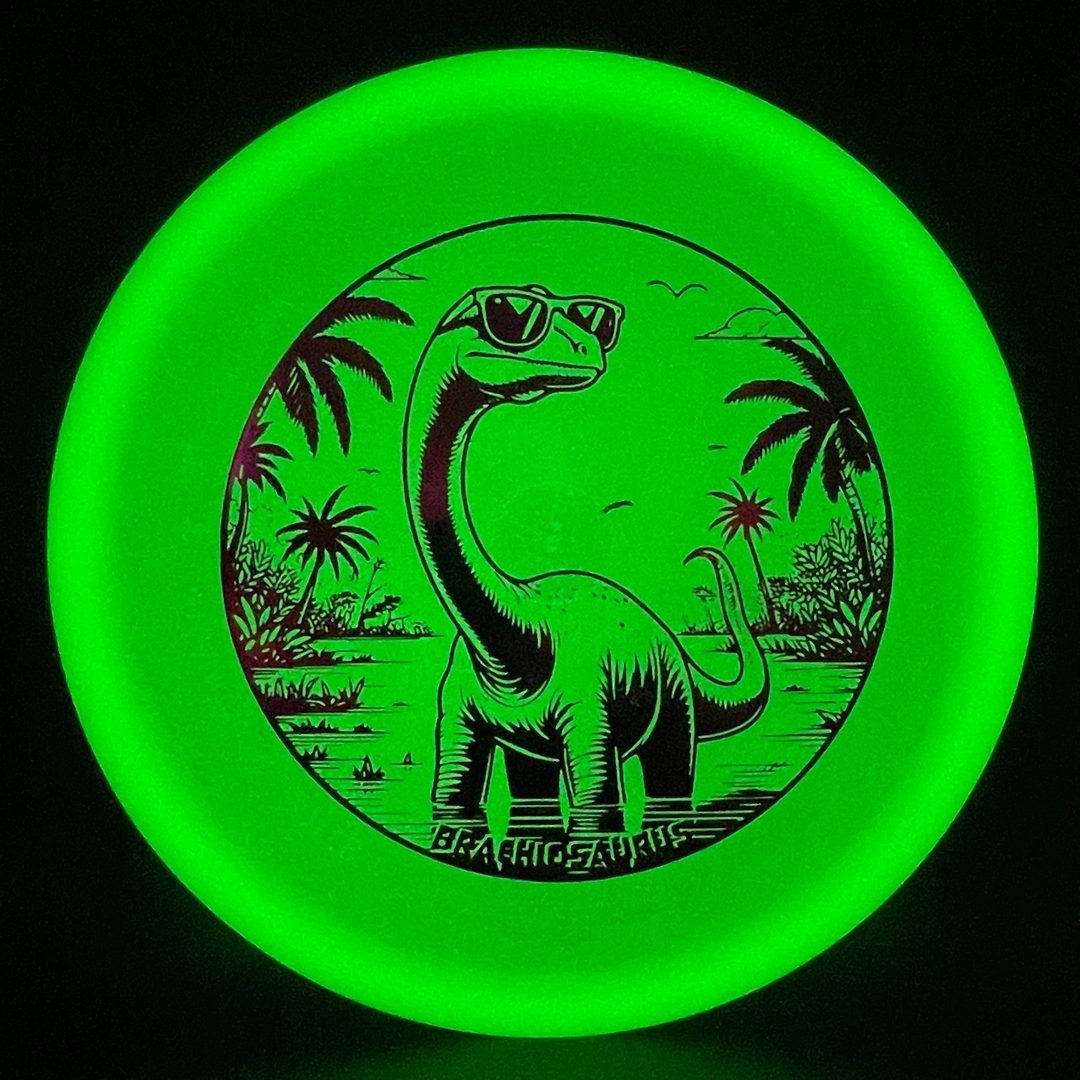Glow Egg Shell Brachiosaurus - Édition Spéciale Disque de Disc Golf
