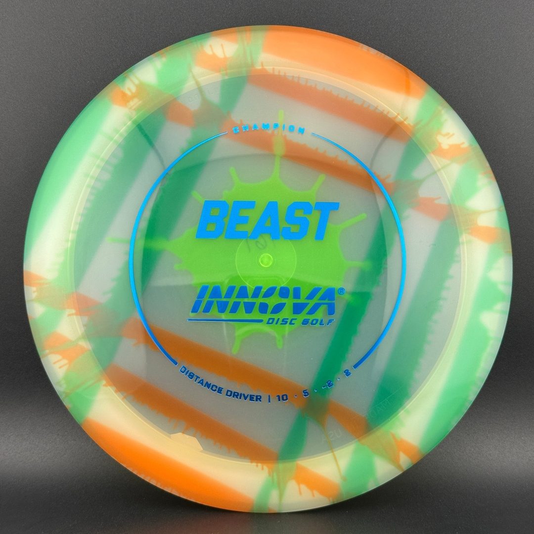 I-Dye Champion Beast Disc Golf Driver