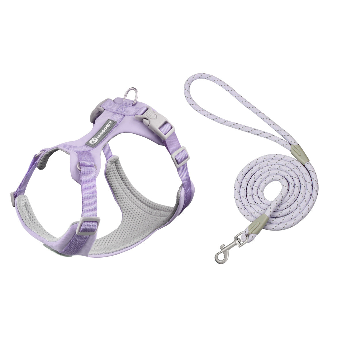 Whippet Anti-Slip Dog Harness Lightweight Dog Harness Breathable and Durable Adjustable Vest for Medium-Sized Dog Greyhounds - Korvel