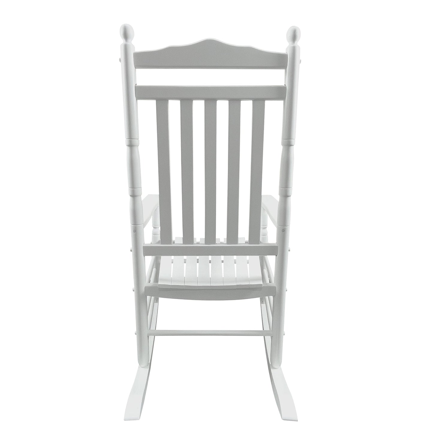 Premium White Balcony Porch Rocking Chair