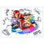 Super Mario Waterproof Wall Stickers for Kids' Rooms
