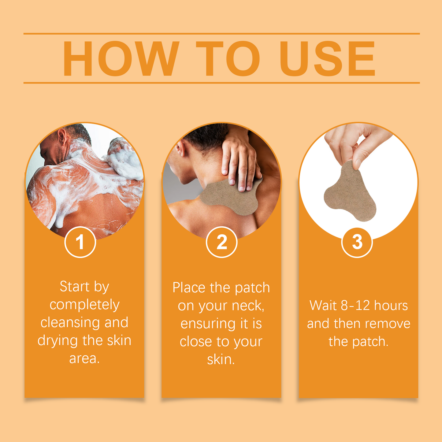 Cervical Pain Relief Patch for Back and Shoulder Care