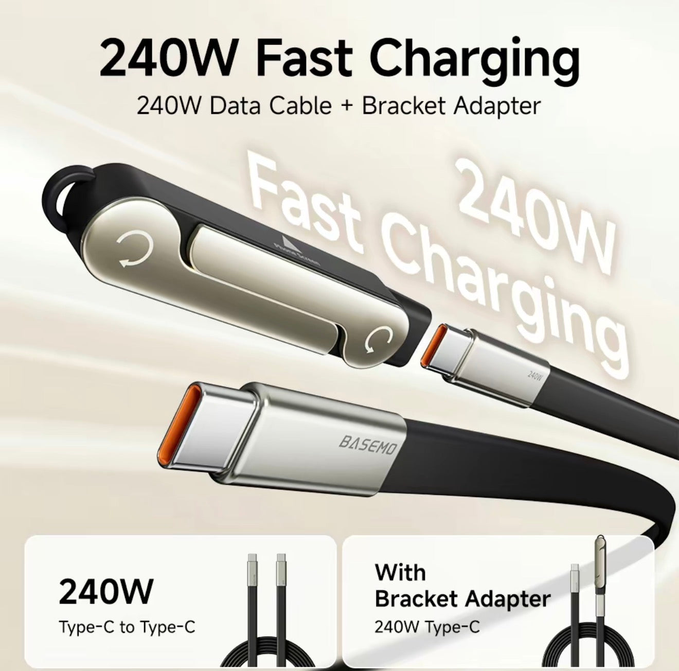 Cable USB-C Mejorado ChargeStand