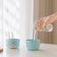 New Rotary Spray Fan USB Rechargeable Mini Humidifier Portable Silent Shaking Head Fan - Korvel