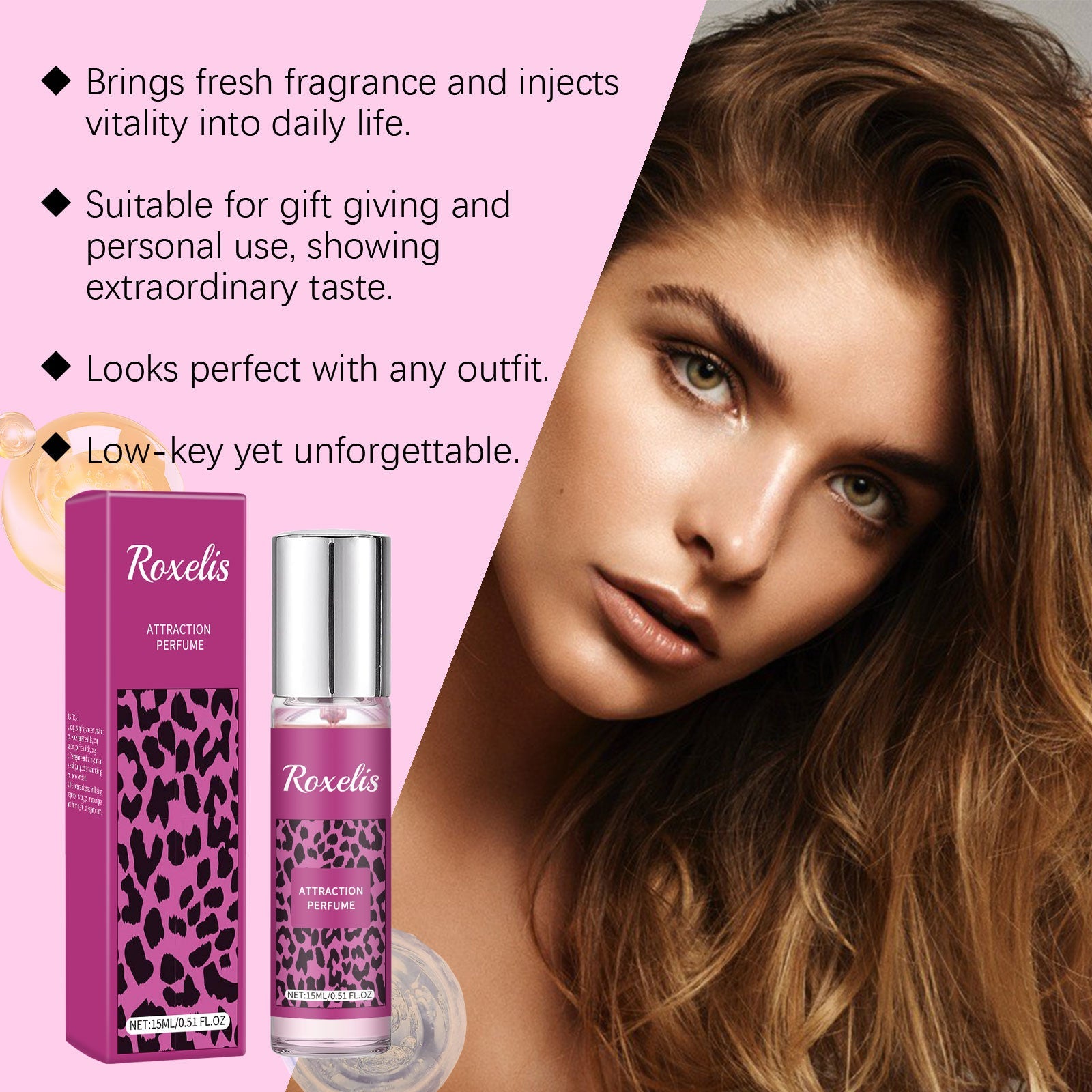 Charming Charm Perfume Lasting Fragrance Natural Fresh Exudes Temperament Dating Elegant Cologne Convenient Spray - Korvel