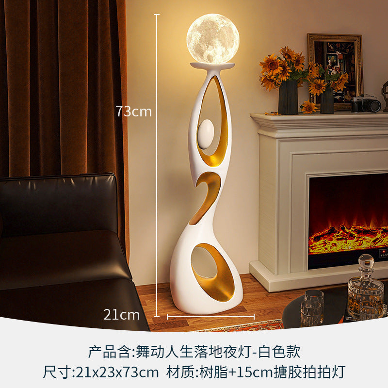 Simple and modern large floor to ceiling decorations for living rooms and home decor - Korvel