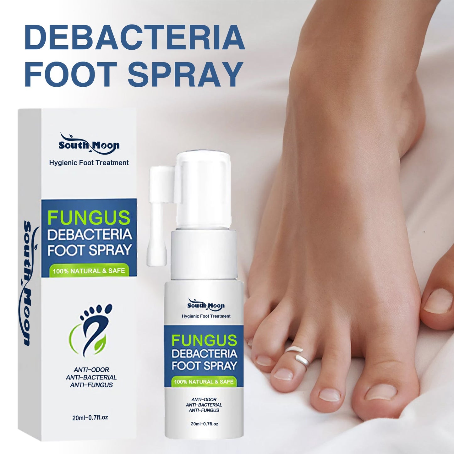 Debacteria Foot Spray - Premium Foot Odor Remover