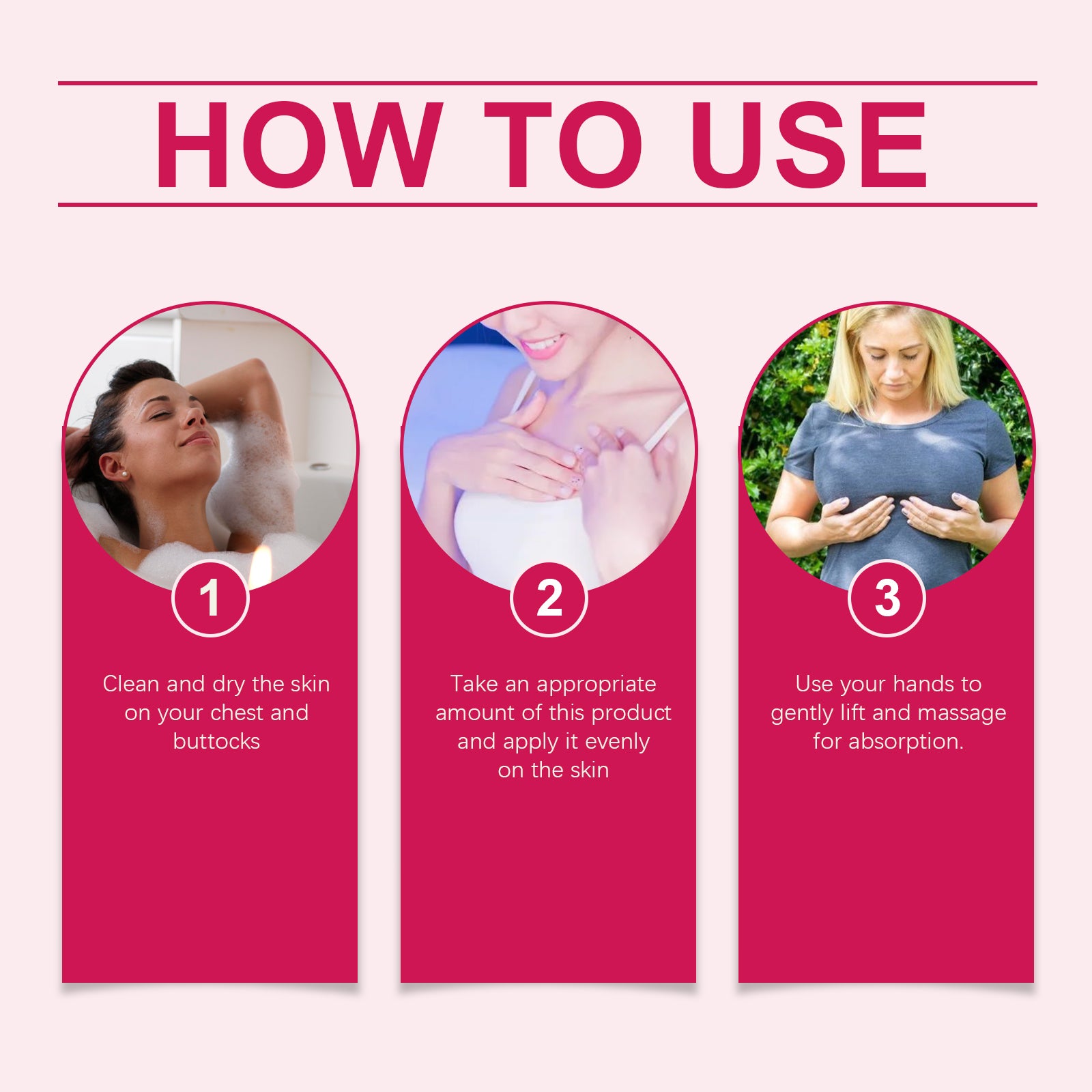 Oceaura Breast Care Cream Moisturizes Firming Chest Line Lift To Show Feminine Charm Massage Treatment Cream - Korvel