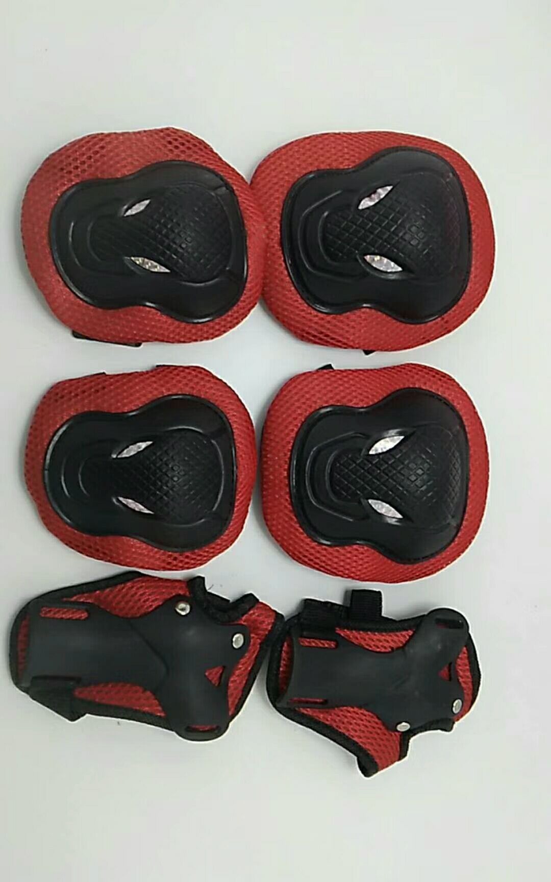 Adult Protector Six-piece Skating Shoe Protector Balance Car Roller Skating Bicycle Adult Professional Fall Protection Knee Protection Set - Korvel