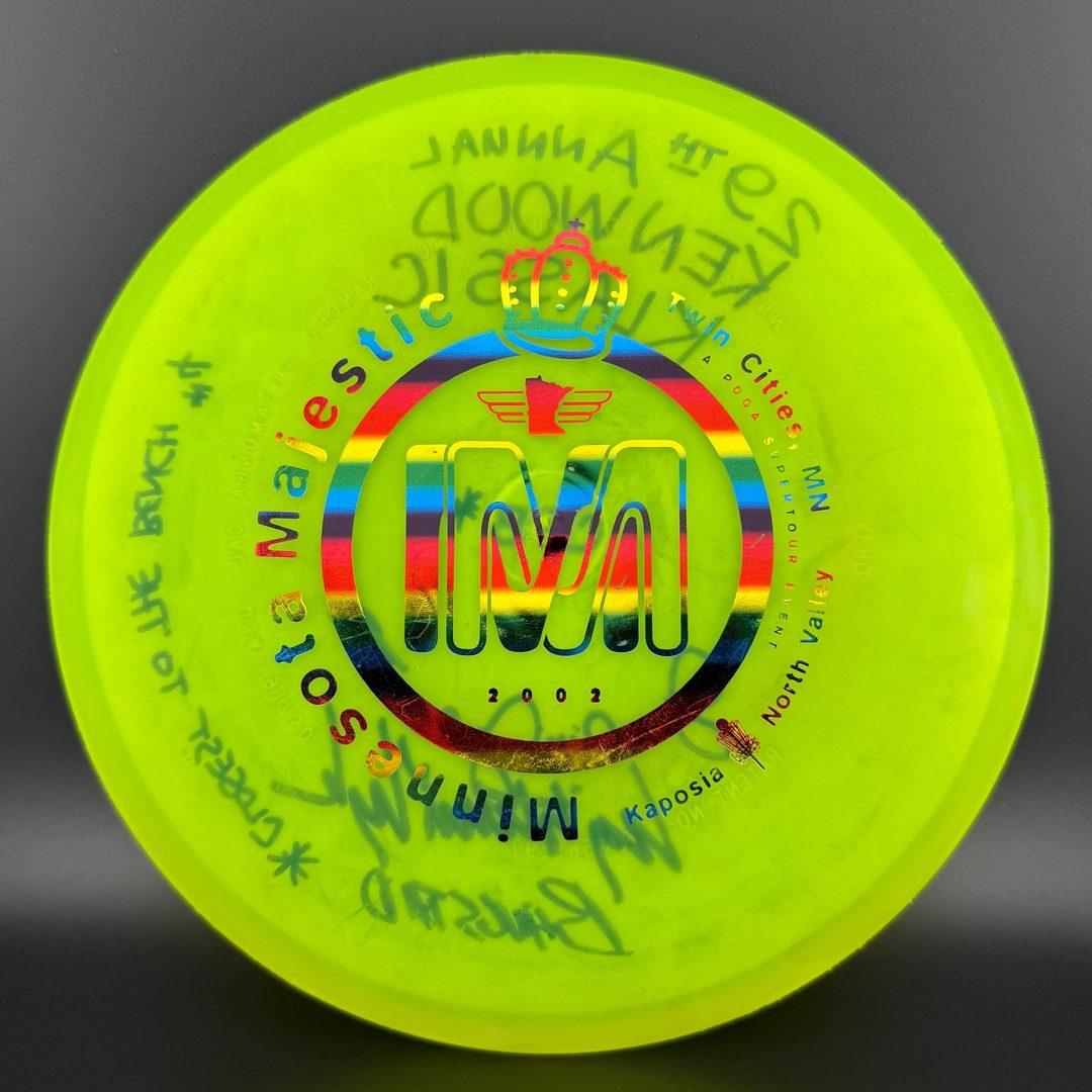 Disco de Golf Aero Edición Champion - Firmado por Jumpin Joe