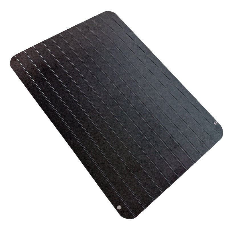 Quick Thawing Plate for Home Use: Aluminum Ice-Melting Rapid Beef, Frozen Food, Meat, and Seafood Thawing Board - Korvel